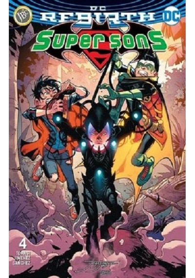 DC Rebirth-Super Sons Sayı 4 - Peter J. Tomasi - JBC Yayıncılık