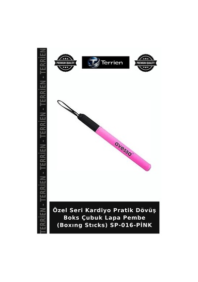 Özel Seri Kardiyo Pratik Dövüş Boks Çubuk Lapa Pembe Boxıng Stıcks Sp-016-pink