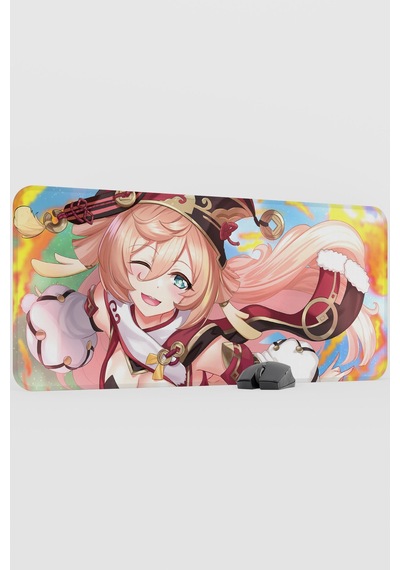 Yanfei Genshin Impact Anime Oyuncu V2 - 90x40 Xxl Gaming Mouse Pad Fare Altlığı