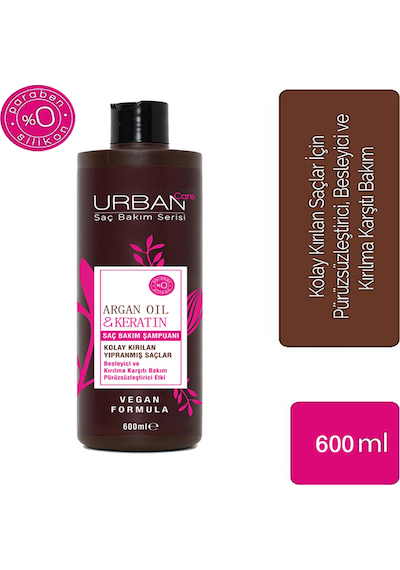 Urban Care Argan Oil Keratin Şampuan 600 ML