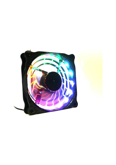 Coolmoon Rgb 12Cm Kasa Fanı 16 Milyon Renk Işıklı Rainbow Fan
