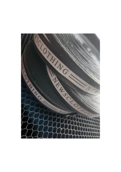 Reflektörlü Şerit Newsclothıng 2cm Siyah 3 Metre - 691826834 Diğer