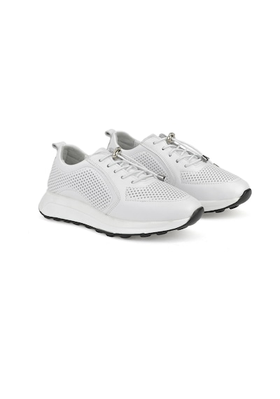 Ziya, Kadın Hakiki Deri Sneaker 1511050z2341 Beyaz 1511050z2341 500 Beyaz