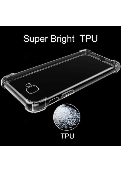 Samsung Uyumlu Galaxy J4 Plus Kılıf Şeffaf Nitro Anti Shock Kapak Renksiz