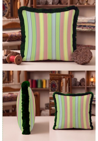 Renkli Çizgili Bahar Esintili Saçaklı Yastık Kılıfı-retro Bahçe Pembe Siyah Püsküllü Kırlent Kılıfı Buzlu Ufuk Ritüel Renkli Çizgili Bahar Esintili Saçaklı Yastık Kılıfı-retro Bahçe Pembe Siyah Püsküllü Kırlent Kılıfı Buzlu Ufuk Ritüel