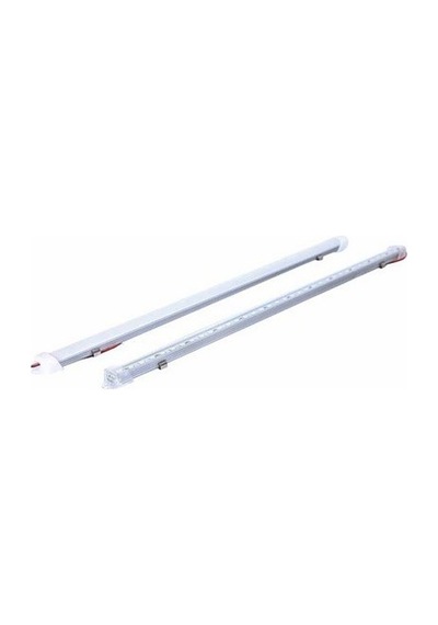 24v Floresan Tavan Lambası 66 Ledli Anahtarlı Beyaz Şeffaf Cam 94 Cm
