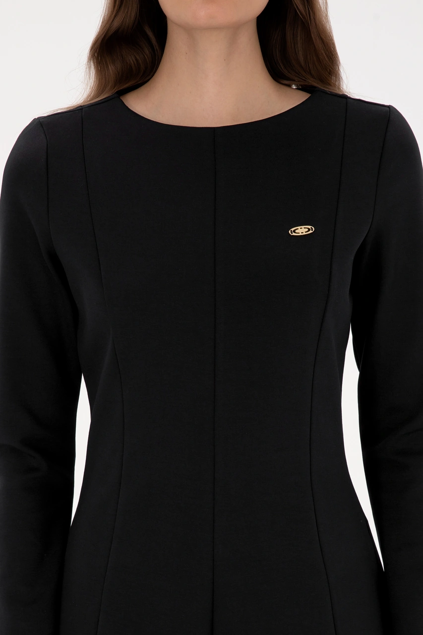 U.s. Polo Assn. Kadın Siyah Elbise Örme 50315045-vr046 Siyah