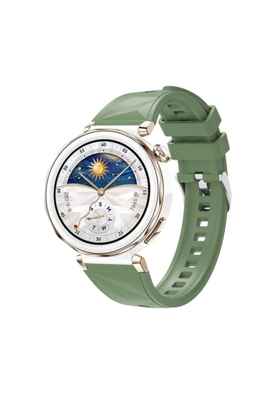 Huawei Watch Gt5 Pro 42mm Uyumlu Kordon Yumuşak Esnek Silikon Kordon Kayış