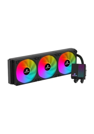 Prıme P360b Rainbow Fanlı Lga1700-am5 Uyumlu 360mm Cpu Sıvı Soğutma Sistemi Siyah