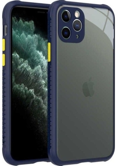Apple Uyumlu iPhone 11 Pro Kılıf Zore Kaff Kapak Lacivert