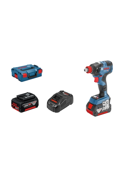 Bosch Professional GDX 18V-200 C 2x5.0Ah Çift Akülü Darbeli Somun Sıkma Makinesi - 06019G4201