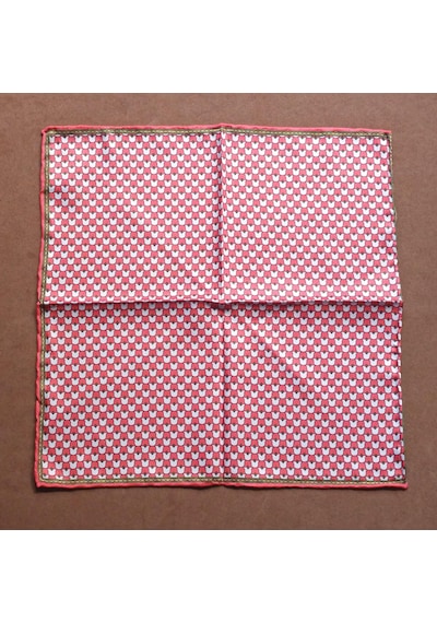 Coolmenclub Desenli Mikrofiber Cep Mendili Turuncu