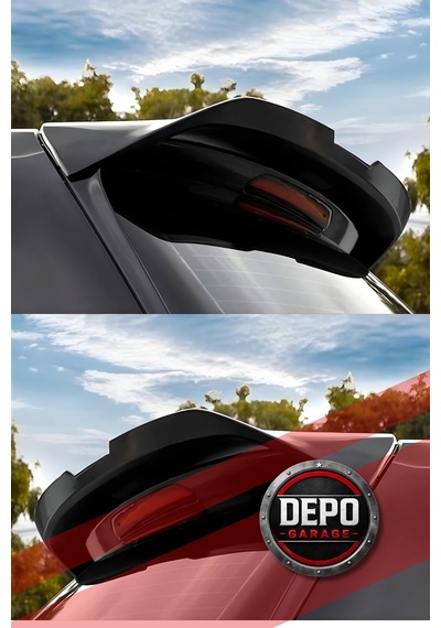 Volkswagen Golf 7-7,5 Tam Uyumlu R-line Görünümlü Spoiler - Piano Black