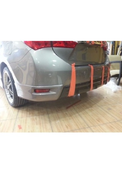 Toyota Corolla Uyumlu 2015 Arka Difizör 3 Parça Boyasız