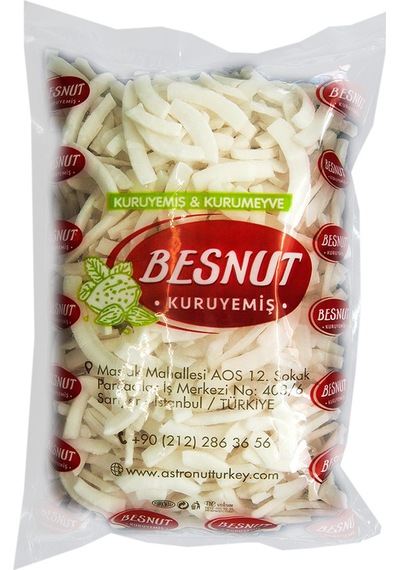 Besnut Dilimli Hindistan Cevizi Kurusu 1 KG