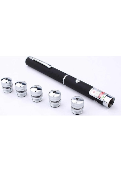 Yeşil Lazer 5 Başlıklı (Green Laser Point )- Yeşil