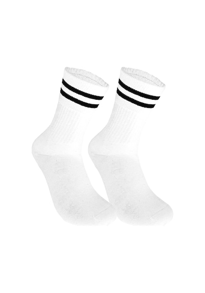 Skadi Mons Tennis 2 Pack Unisex Beyaz Çorap 1605030423-100 Beyaz