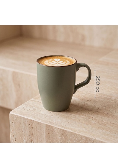 Güral Barista 2li Yeşil Mat Porselen Kupa Seti Diğer