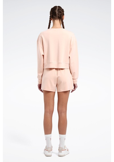 Reebok Rone C Neck Somon Kadın Sweatshirt Pembe-somon