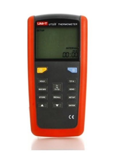 Unit Ut-325 Çift Girişli Profesyonel  Termometre
