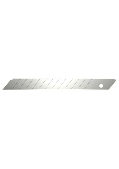 Gfb Maket Bıçağı Yedeği 18x0.5mm-14 Kırımlı 10 Adet -9733