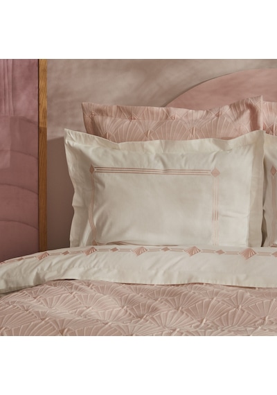 Karaca Home Diamond Çift Kişilik Düet Set Somon
