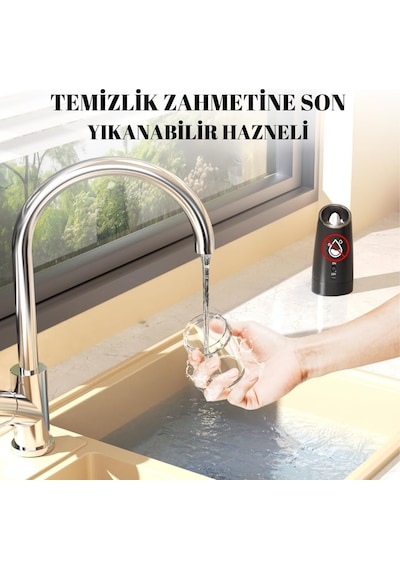 Wellq Şarjlı Işıklı Full Otomatik Yeni Nesil Tuz Karabiber Değirmeni Baharat Öğütücü Diğer