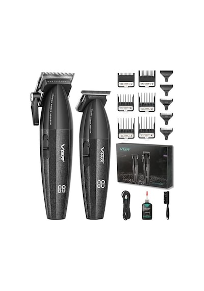 Vgr V-640 Profesyonel Saç Kesme Makinesi 9000 Rpm, Paslanmaz Çelik, Usb Şarj