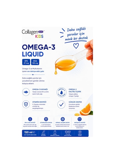 Collagen Forte Omega-3 Kids Liquid 150 ML