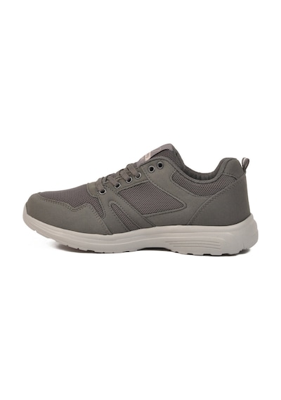 Walkway Füme Fileli Hafif Bağcıklı Esnek Unisex Spor Ayakkabı 020 G