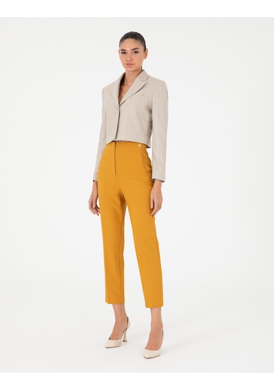 Pierre Cardin Kadın Safran Pantolon 50290370-vr043 Safran