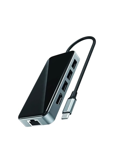 Büro Ev Ofis Cihazları İçin Usbc-10hub Çevirici