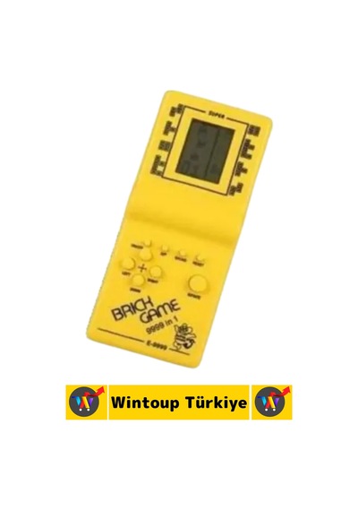 Özel Model Retro Oyuncak Pilli Mini El Atarisi Analitik Hızlı Düşünme Nostalji Konsol Bulmaca Tetris