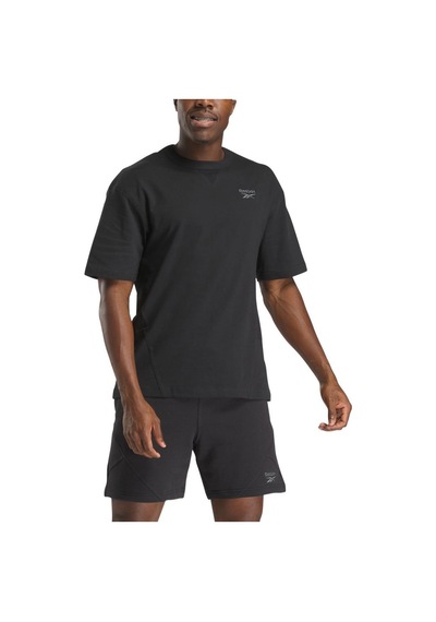 Reebok Icon Elements Tee 100214087 Erkek Tişört Siyah S-xxl Siyah