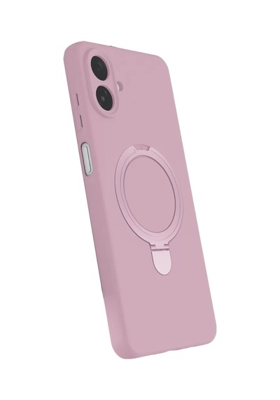 Newface Samsung Galaxy A07 4g Regal Magsafe Standlı Kapak - Açık Pembe