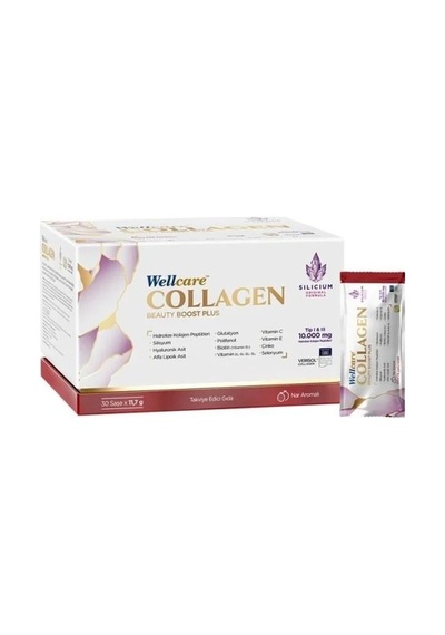 Wellcare Beauty Boost Plus Nar Aromalı Kolajen 30 Saşe