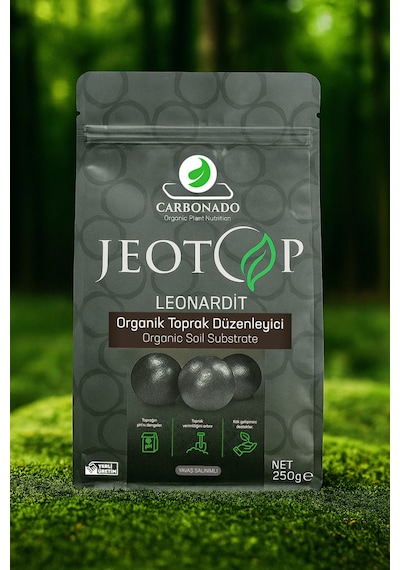 Jeotop Leonardit Bazlı Düzenleyici 250g %100 Doğal Toprak Besleyici, Organik Formül 1000