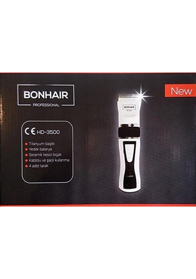 Bonhair 3500 Şarjlı Saç ve Sakal Kesme Makinesi