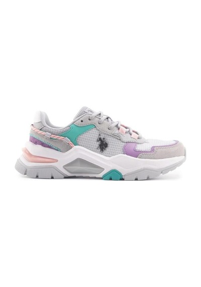 U.S. Polo Assn. U.s Polo Assn. Vıncent Wmn 4fx A.grı Lıla Yesıl Kadın Spor/koşu Ayakkabısı 001
