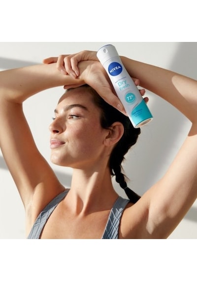 Nivea Dry Fresh 72 Saat Kadın Sprey Deodorant 6 x 150 ML
