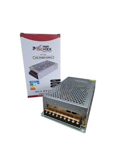 5v 40a Kalın Kasa Ayarlı Trafo 200w Ht-1302 Hıghtek