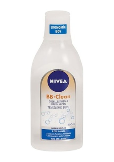 Nivea BB Clean Normal Ciltler için Güzelleştiren ve Bakım Yapan Temizleme Suyu 400 ML
