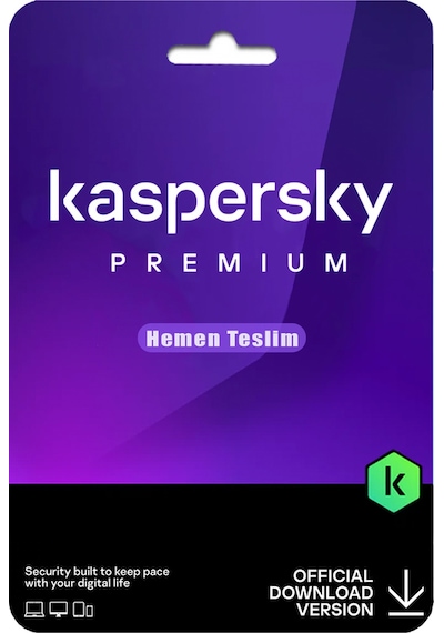 Kaspersky Premium Security 3 Cihaz 1 Yıl