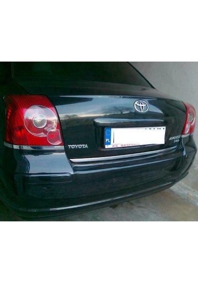 Toyota Avensis Formlu Krom Bagaj Alt Çıtası 2003-2009 N11.2042