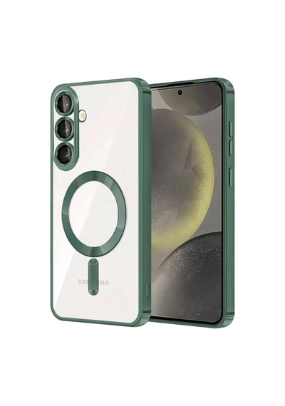 Newface Samsung Uyumlu Galaxy A27 5g Kross Magneticsafe Kapak - Koyu Yeşil