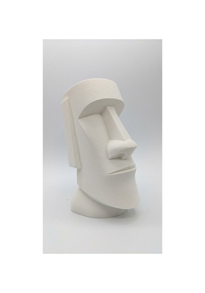 Moai Kafa Figürü Minimalist Masaüstü Dekoratif Biblo