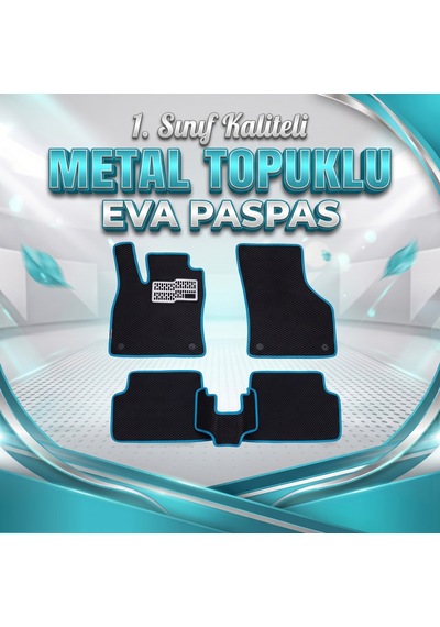 Honda Civic Fb Fg Hatchback 2012 2015 Araca Özel Eva Oto Paspas Takımı Metal Topuklu  İç Set