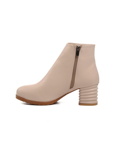 Pierre Cardin Pc-52524 Krem İçi Polarlı Kadın Topuklu Bot 001
