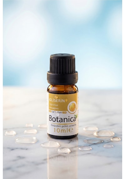 Botanica %100 Saf Gliserin Yağı Cilt Nemlendirici Yumuşatıcı Koruyucu Bariyer Doğal Bitkisel Damla 10 Ml 10 ML