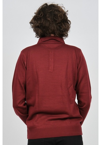 Pelikan Erkek Polo Yaka Kazak 1577424 Vişne Vişne Bordo